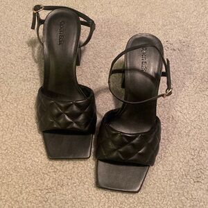 Open Edit block heel. Size 6.5. Worn once